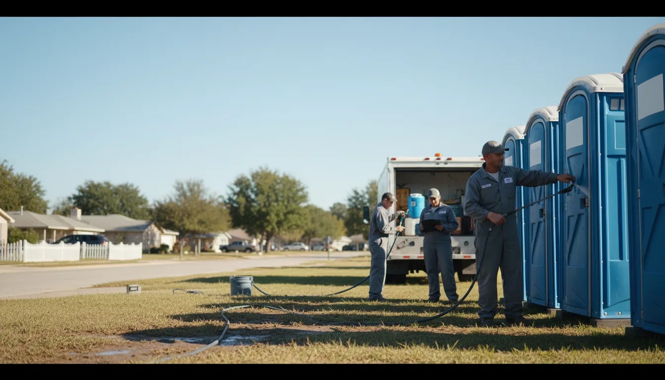 Long-Term Portable Toilet Rental in Rittman, OH near me